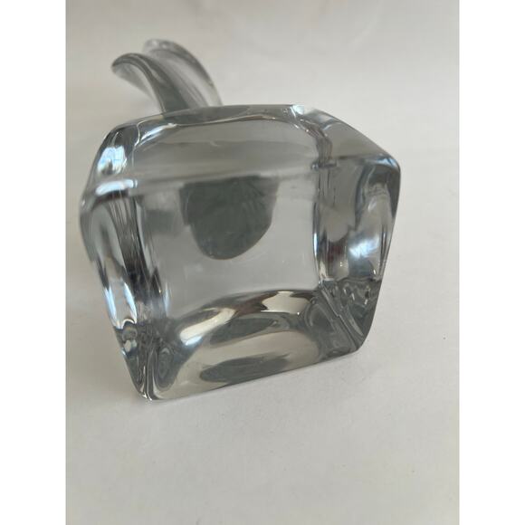 Signed Daum France Crystal Flame Sculpture 16" JL - Picture 4 of 7